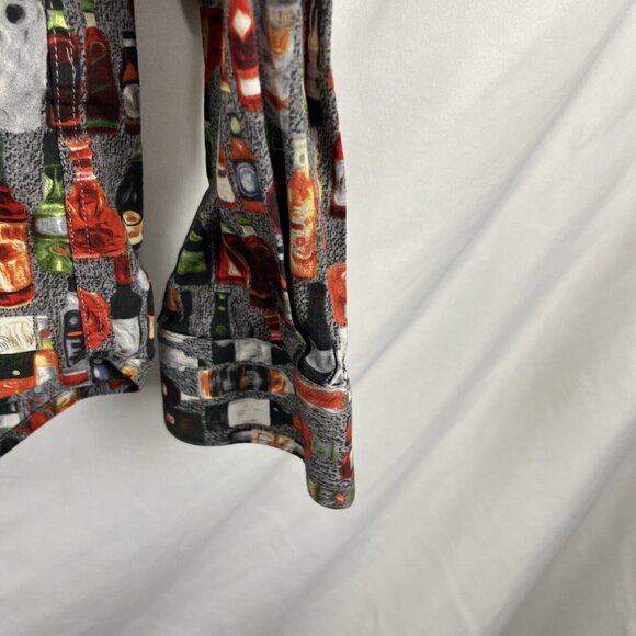 Paisley & Gray Slim Fit Wine & Spirits Cotton Dress Shirt Mens Size L 14 - Picture 3 of 11